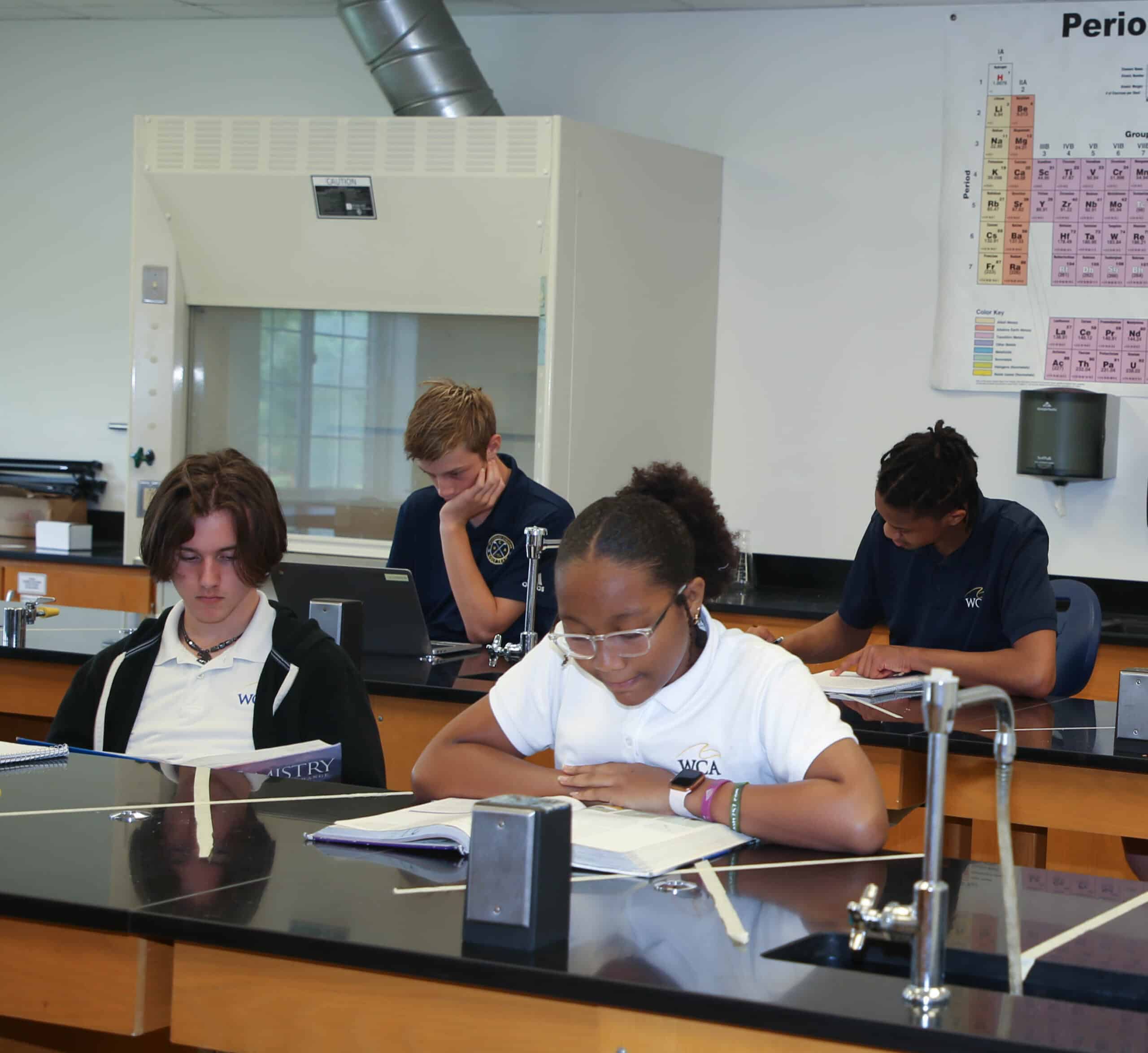 Upper school at Williamsburg Christian Academy